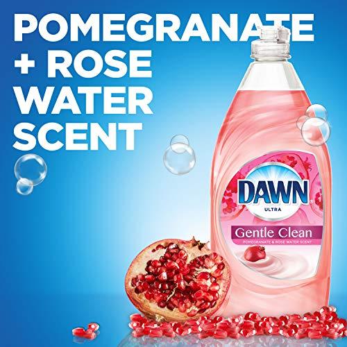 Dawn Dawn Gentle Clean Dishwashing Liquid Dish Soap Pomegranate Splash 24 oz (Pack of 2)