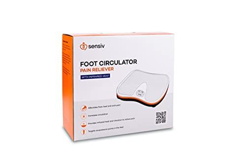 Sensiv Sensiv Acupressure Foot Massager for Blood Circulation and Pain Relief for Foot Pain and Plantar Fasciitis Relief Infrared Heat with Adjustable Vibration