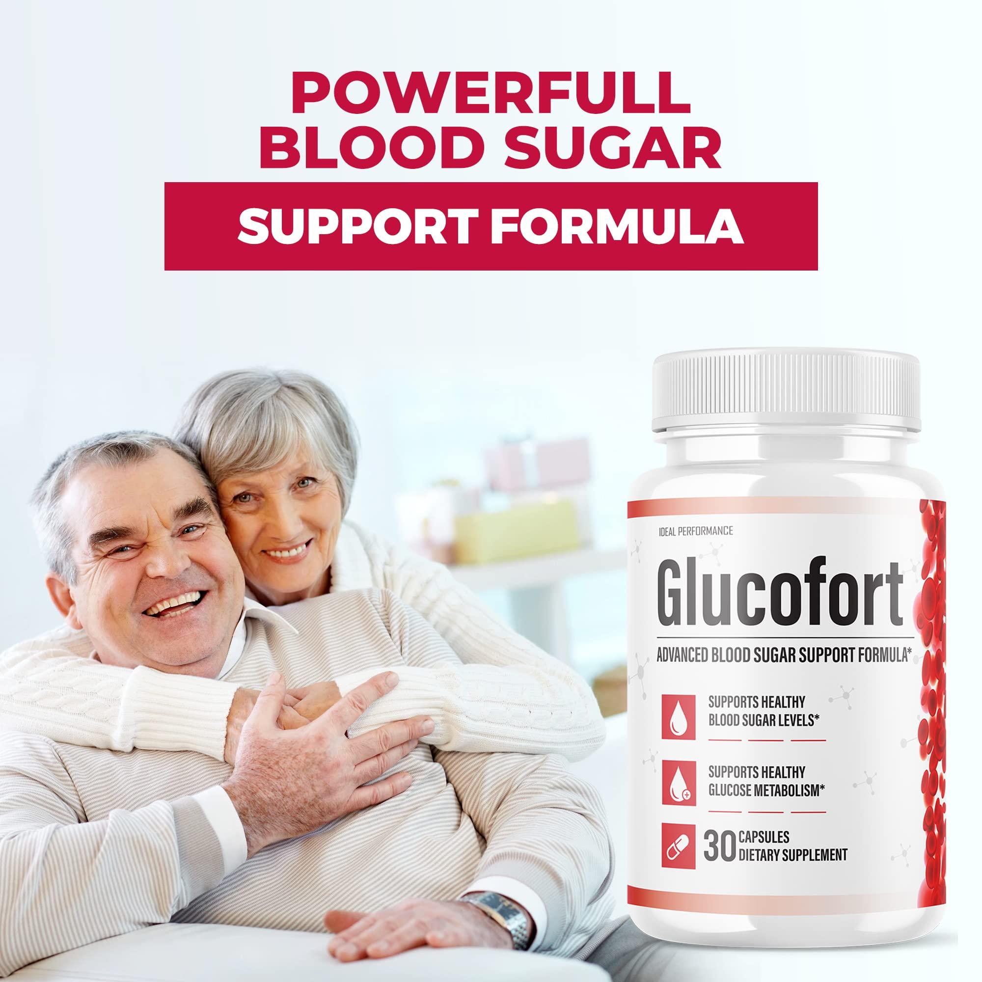 IDEAL PERFORMANCE IDEAL PERFORMANCE (Official) Glucofort Supplement Support Formula (3 Pack)