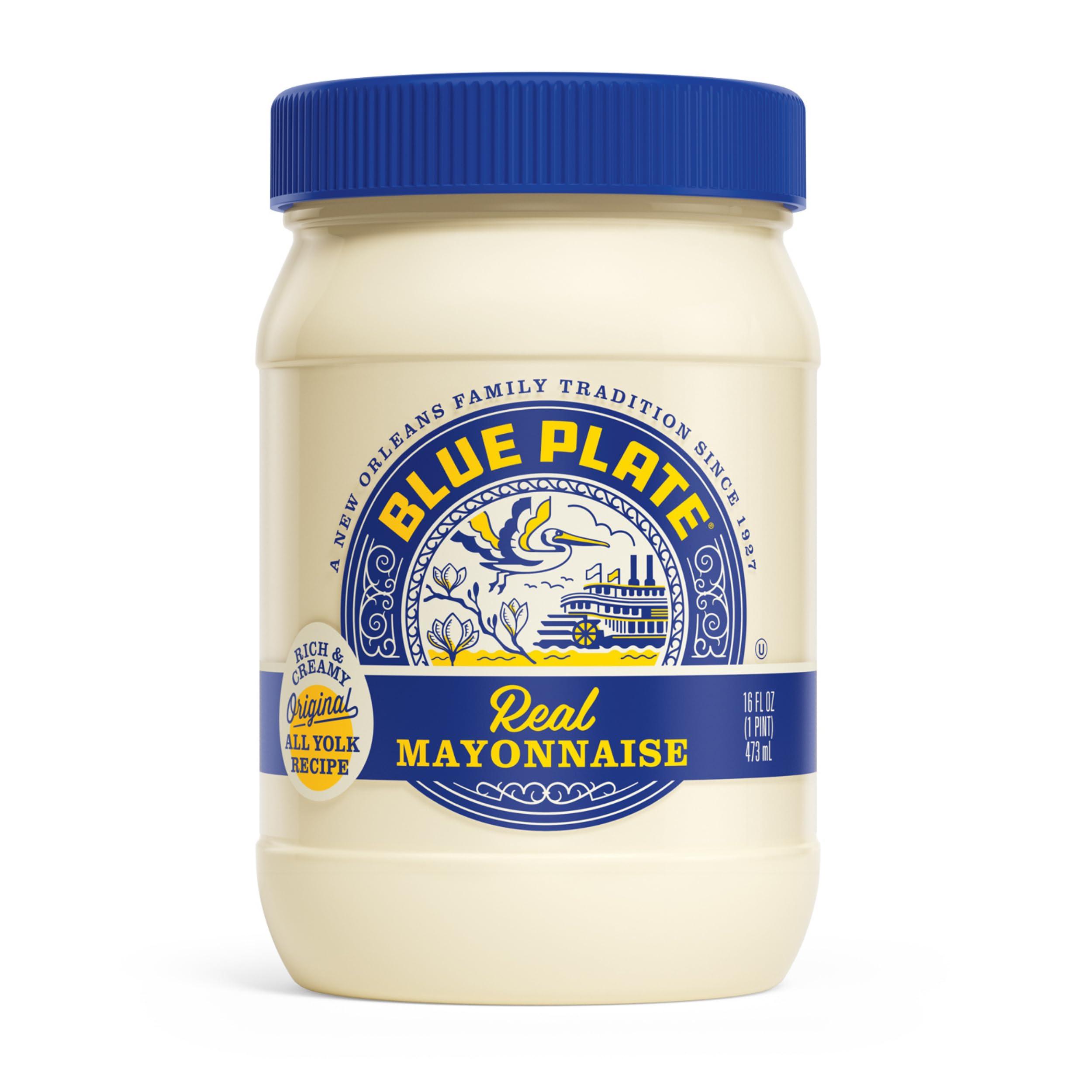 Blue Plate Mayonnaise Blue Plate Real Mayonnaise, 16 Fl Oz Jar (Pack of 1)