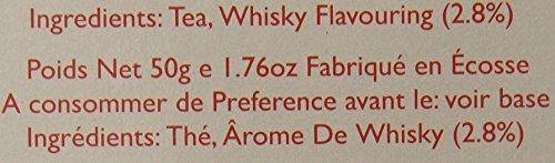 Edinburgh Tea & Coffee Company Ltd. Artisans Since Edinburgh Tea & Coffee Company Whisky Flavoured Black Tea, 25 Count Envelope/Tag Teabags