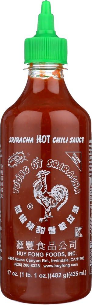 Unknown Sriracha Hot Chili Sauce - 17 oz. (Pack of 12)