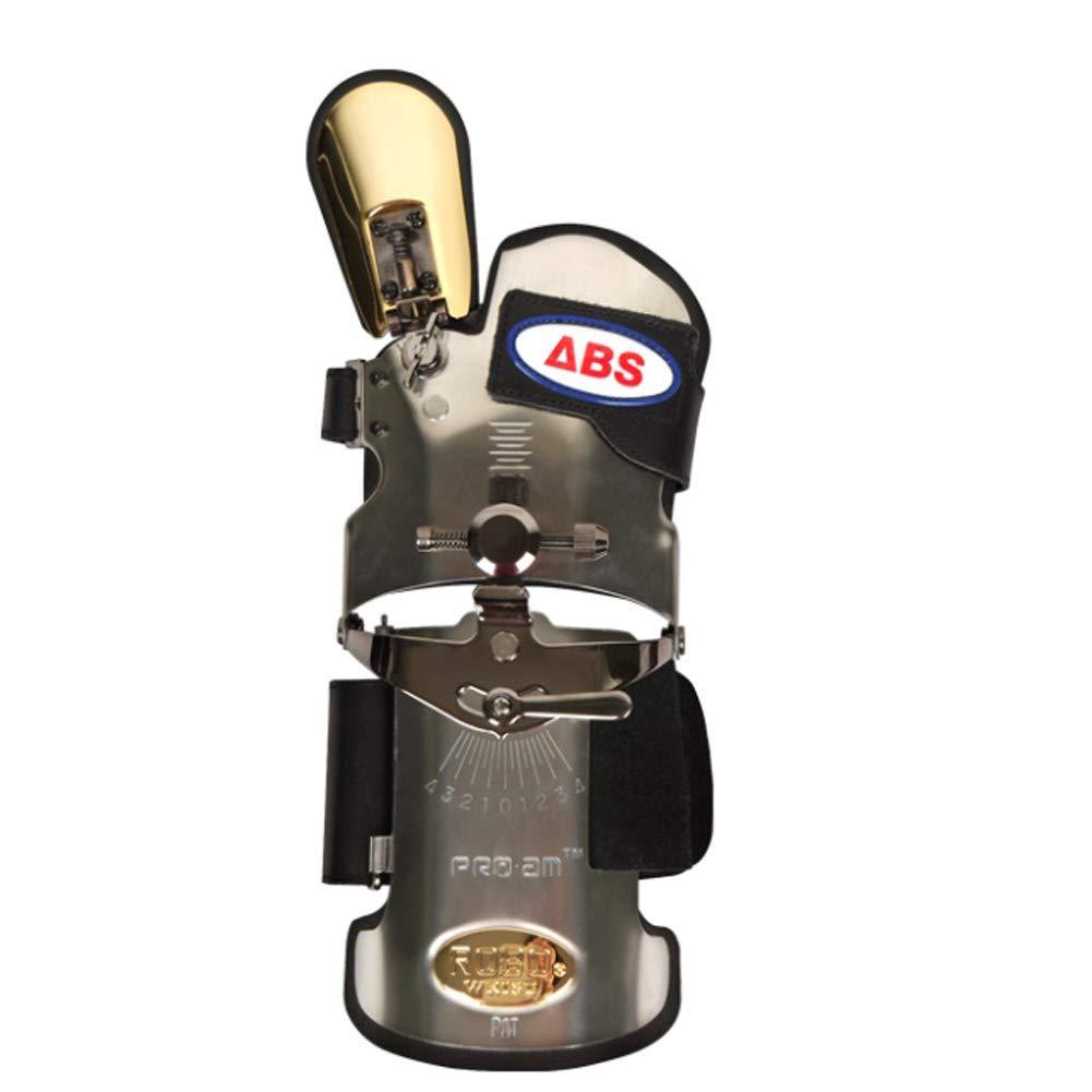 [ABS ROBOWRISTOEM] ABS ROBOWRIST Gold Finger Right Hand Bowling Wrist Support Accessories (Small)