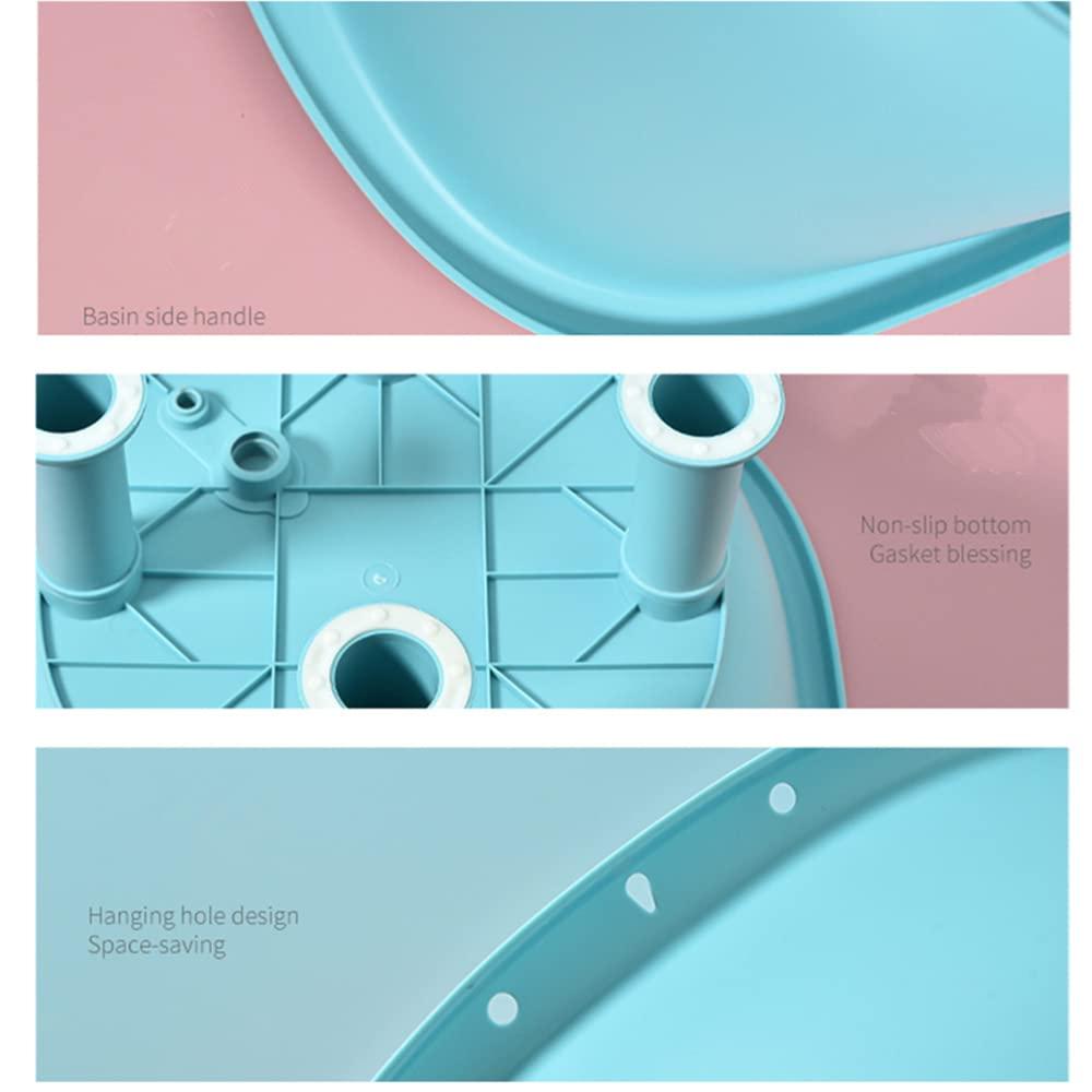 chislim Sitz Bath tub,Sitz Bath for Hemorrhoids,Sitz Bath for Postpartum Care,Hangable,Deeper Bowl,Sits Bath Kit for Women Men (White)