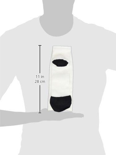 Celeste Stein Prince Daniel Men's Therapeutic Compression Sock, White, 8-15 mmHg, Mild