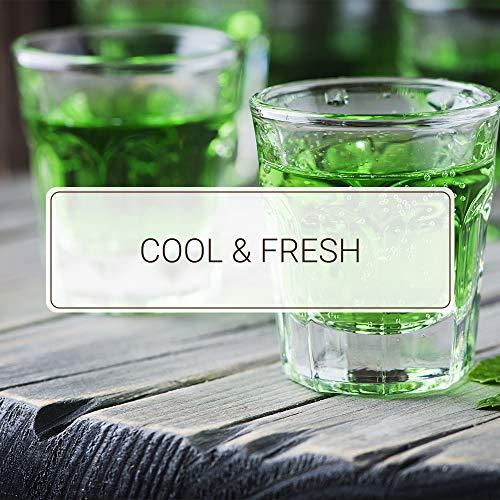 Monin Monin - Green Mint Syrup, Bold Peppermint Coolness, Natural Flavors, Great for Smoothies, Sodas, Cocktails, and Teas, Non-GMO, Gluten-Free (750 ml)