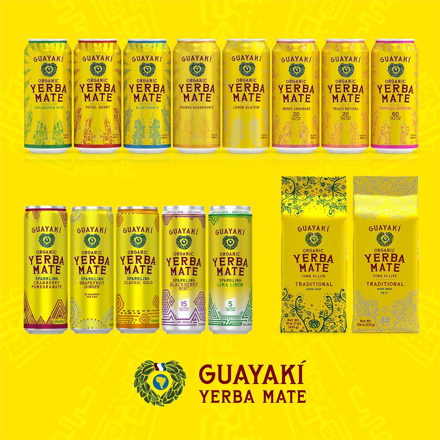 Guayaki Guayak Yerba Mate, Organic Traditional Unsweetened Single Serve Tea Bags, Perfect for Cold Weather Fall Drinks, 75 Tea Bags (Pack of 2), 150 Total Tea Bags, 40mg Natural Caffeine, Smooth Energy