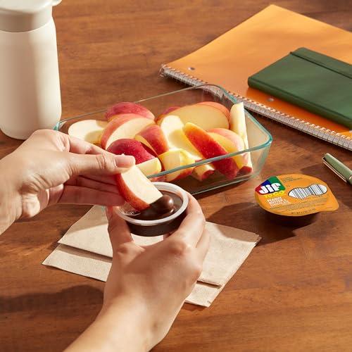 Jif Jif Peanut Butter & Chocolate To Go, 8 Count Cups (Pack of 6), Less Sugar, Thick & Creamy Texture