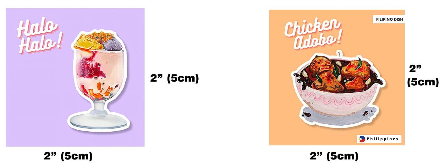 High Class Grass High Class Grass Philippines Snacks Box - International Snack Box, Variety Pack of 10 Authentic Filipino Food like Boy Bawang, Lucky Me, JackNJill, Skyflakes with Philippines Flag and Food Stickers