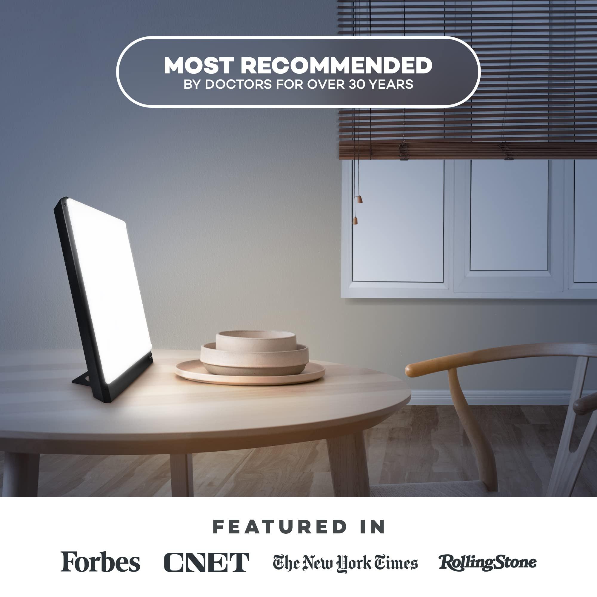 Northern Light Technologies BOXelite Light Therapy Lamp - 10,000 Lux Bright Light by Northern Light Technologies & Philips SmartSleep Wake-up Light, Colored Sunrise and Sunset Simulation