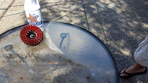 Bring It On Cleaner Bring It On Cleaner Water Spot Remover Plus 5 Inch Cleaning Drill Scrub Brush, Cleaning Drill Scrub Brush, Cleaning Brush for Drill, Drill Brush Attachment (16 oz)