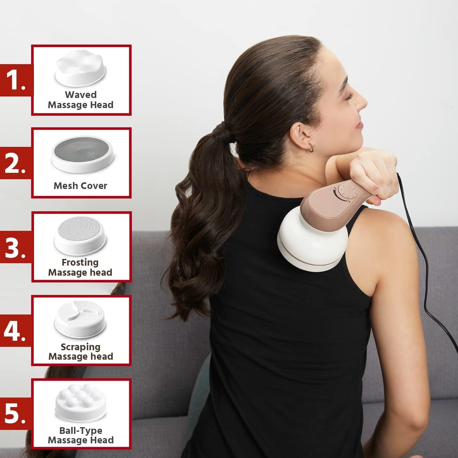 Generic Powerful Handheld Electric Manipol Massager| Massager for Pain Relief | Massage at Home