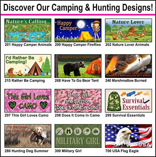 Gotta Tinkle! Premium Quality Mini Toilet Paper Rolls | Travel-Size | Convenient Plastic Dispenser | Lightweight & Compact | Travel & Vacation Designs (3-Pack) (121 Aloha)