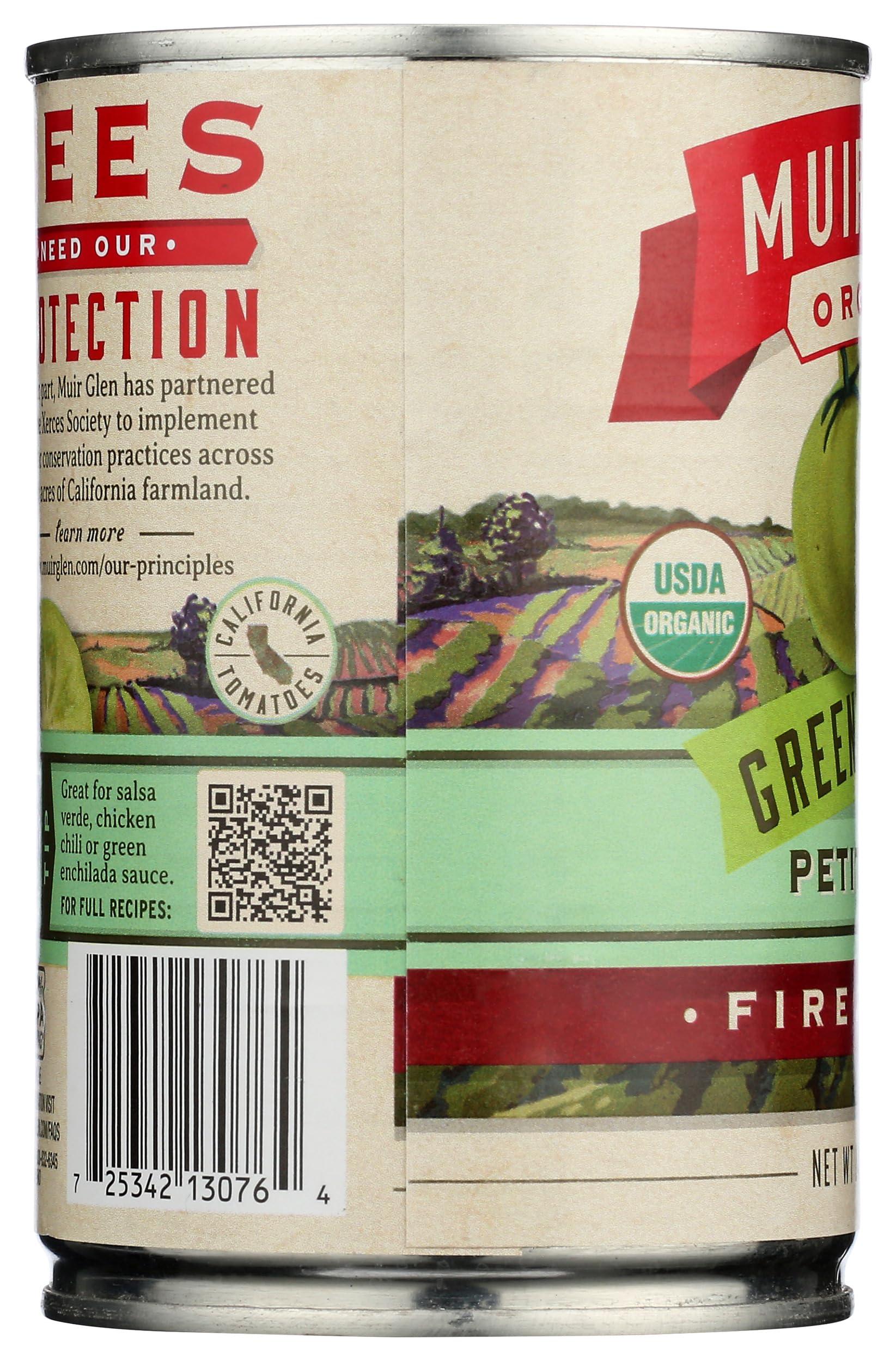 Muir Glen Muir Glen Organic Petite Diced Fire Roasted Green Tomatoes, 14.5 oz