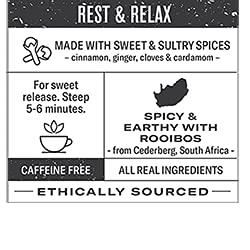 Numi Numi Rooibos Chai Tea 100 Individual Sealed Bags