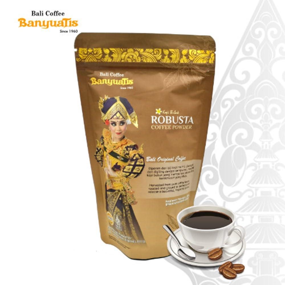 CV. Pusaka Bali Persada BanyuaTis Indonesia Bali Coffee Robusta Powder Foil 200g