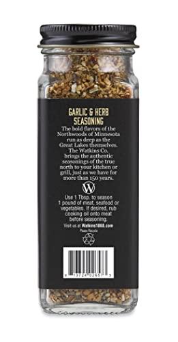 Watkins Watkins Organic Grilling Garlic & Herb Seasoning, Non-GMO, Kosher, 2.9 Oz, 1-Pack