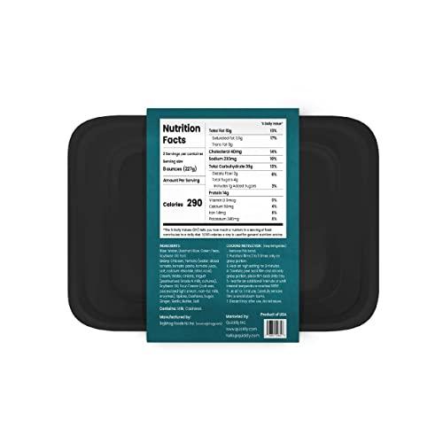 Quicklly Ready To Eat Indian Meal Special - Chicken Tikka Masala with Rice Pilaf (Pack of 4)