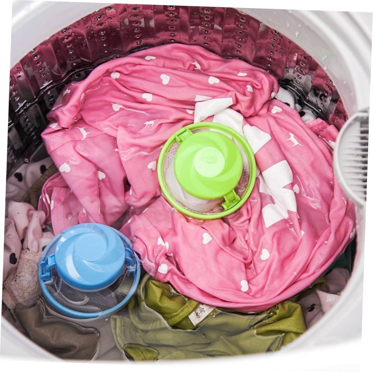 Beavorty Beavorty 6 Pcs Hair Catcher Washing Machine Pet Hair Catcher Washing Machine Filter Bag Dog Hair Catcher for Washer Mesh Strainer Washing Machine Hair Catcher Universal Laundry Ball