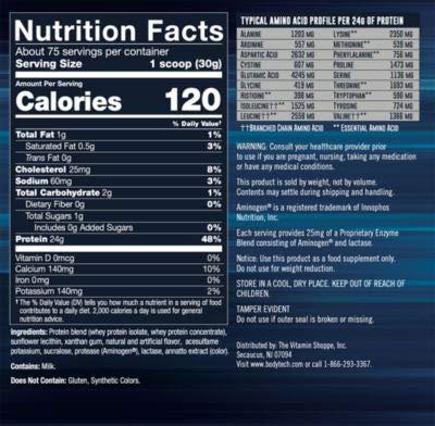 BODYTECH BodyTech Whey Tech Pro 24 Protein Powder Protein Enzyme Blend with BCAA's to Fuel Muscle Growth Recovery, Ideal for PostWorkout Muscle Building Banana Crème (5 Pound)