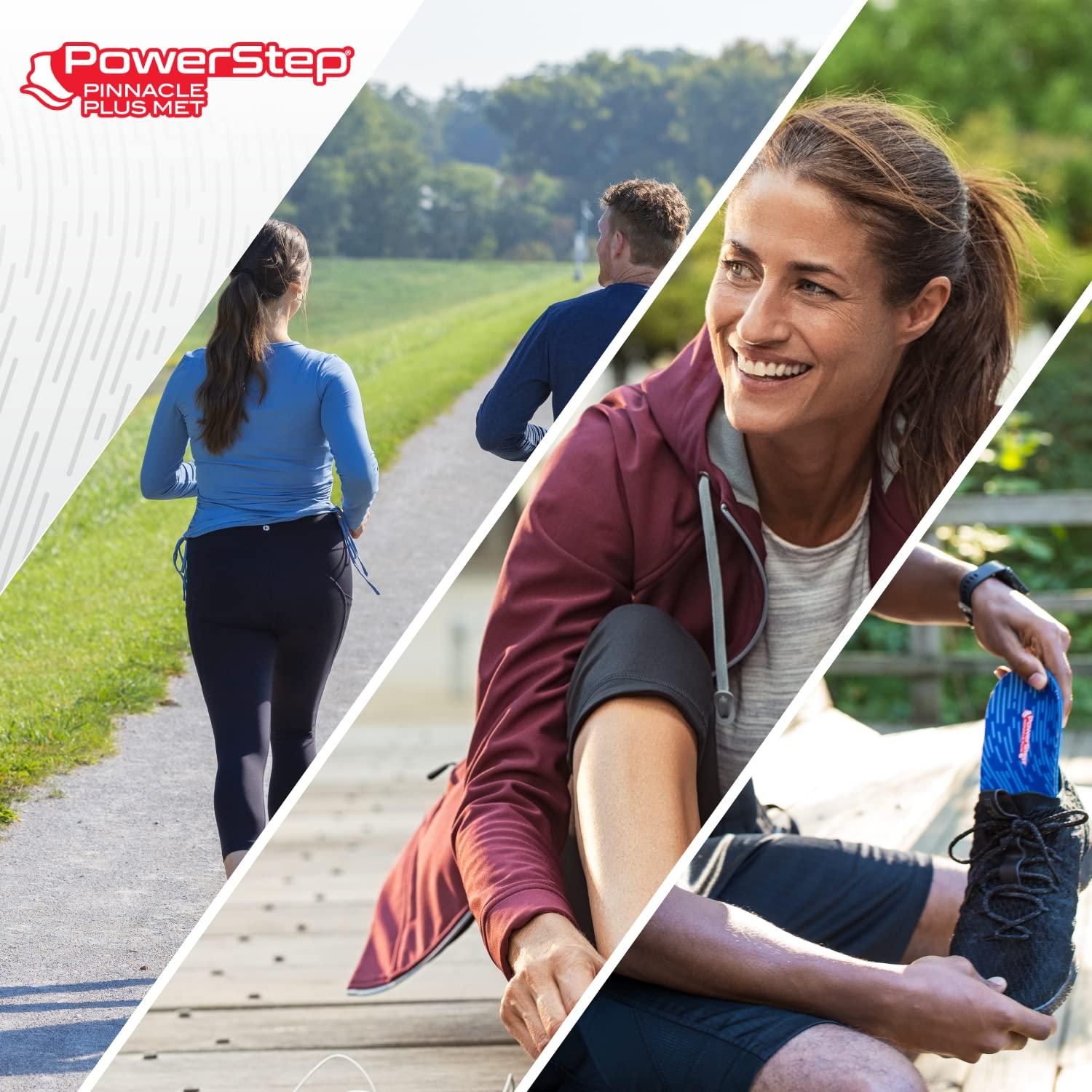 Powerstep Powerstep Pinnacle Plus Ball of Foot Pain Relief Orthotics - Shoe Inserts for Metatarsalgia, Arch Support, and Morton\'s Neuroma Pain Relief - Shoe Insoles with Metatarsal Pad (M 12-13).