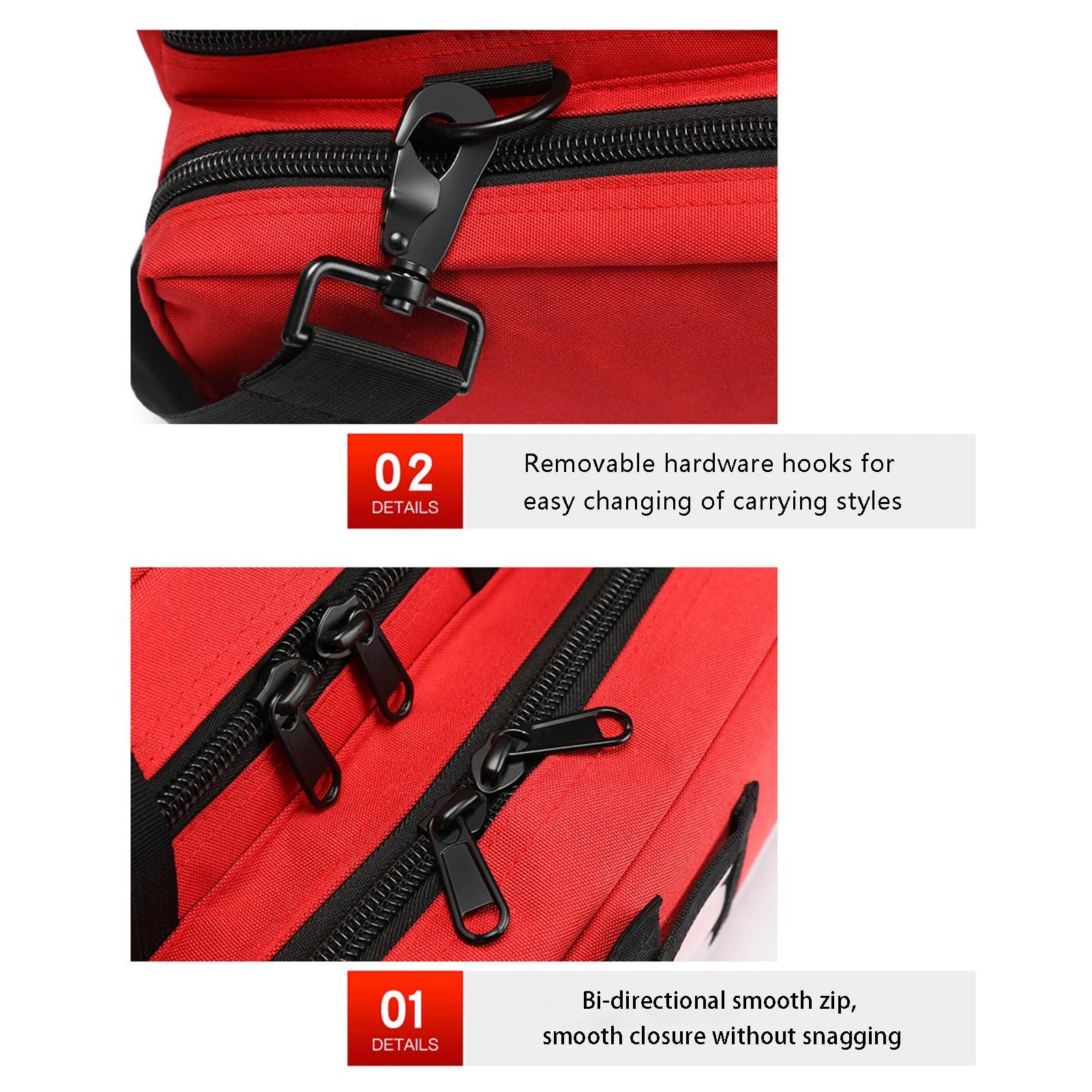 RePaLY Complete Emergency Response Trauma Bag, Portable First Aid Kit, Medical Emergency Backpack for Flood Prevention And Emergency Medical Supplies Storage Case Trauma Kit