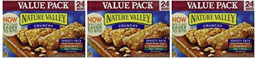 Nature Valley Nature Valley Granola Bars, Crunchy, Variety Pack 17.8 Oz (Pack of 3)