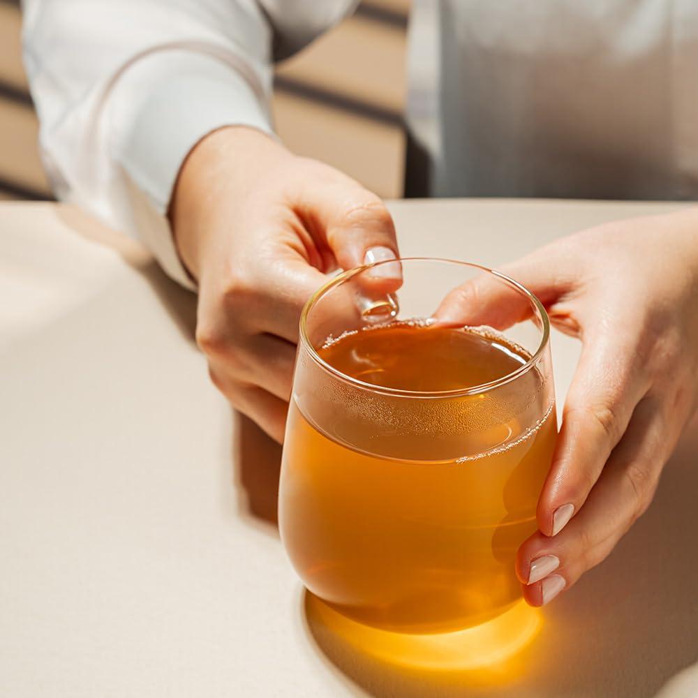 KUSMI TEA Kusmi Tea - Organic Green Tea Variety Box - Gift Idea for Men and Women - Spearmint Green Tea, Jasmine Tea - A Selection of 5 Iconic Flavors - Loose Leaf Tea - 5 Tins of 0,9 oz