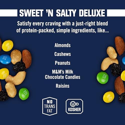 Kar's Kar’s Nuts Sweet ‘N Salty Deluxe Trail Mix, 1.5 oz Individual Snack Packs – Bulk Pack of 18, Gluten-Free Snacks