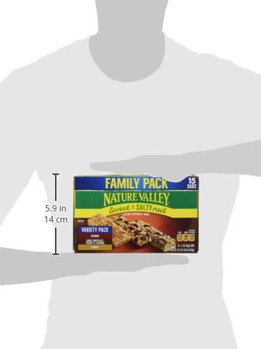 Nature Valley Nature Valley Sweet & Salty Nut Peanut Almond Dark Chocolate Granola Bars, 15 Ounce