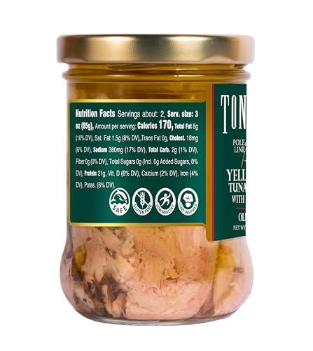 Tonnino Tonnino Canned Tuna Fish (Pack of 6, Oregano)