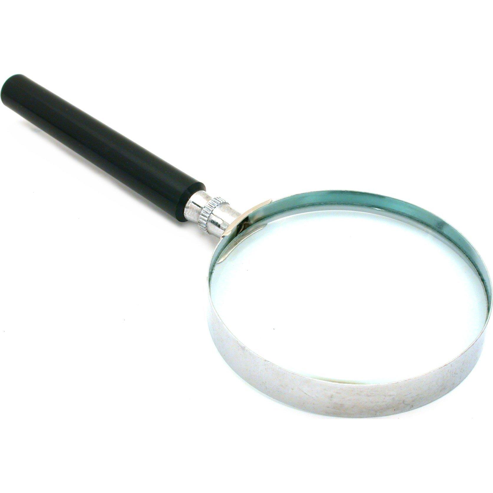 Generic 5x Round Magnifying Glass Stamp Coin Magnifier 2 1/2"