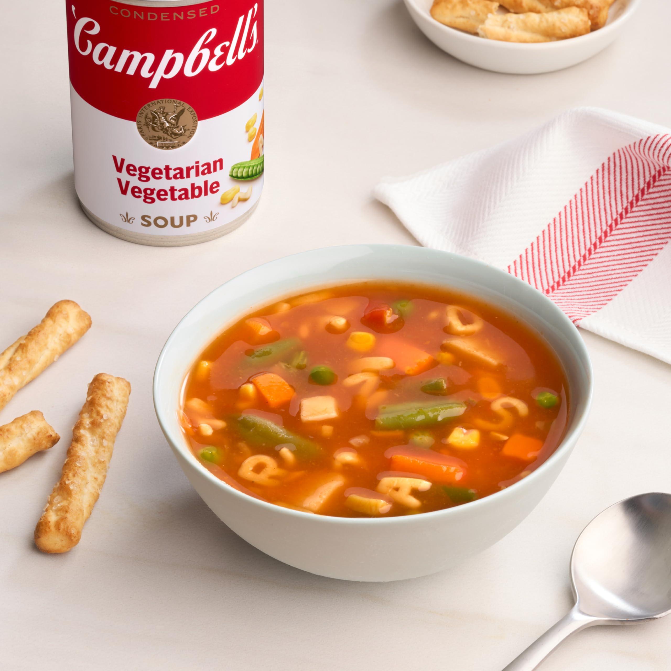Campbell\'s Campbells Condensed Vegetarian Vegetable Soup, 10.5 Ounce Can