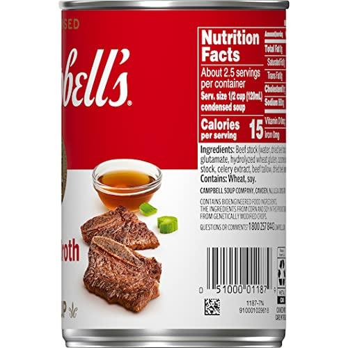 Campbell\'s Campbells Condensed Beef Broth - 10.5 oz. can, 12 per case