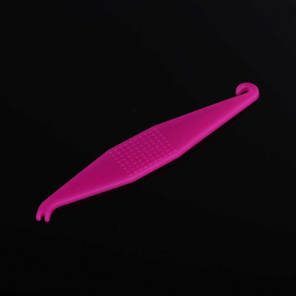 RZJZGZ RZJZGZ Dental Elastic Rubber Bands Placers for Braces Disposable Plastic Orthodontic Elastic Placers Multi-color (15PCS)