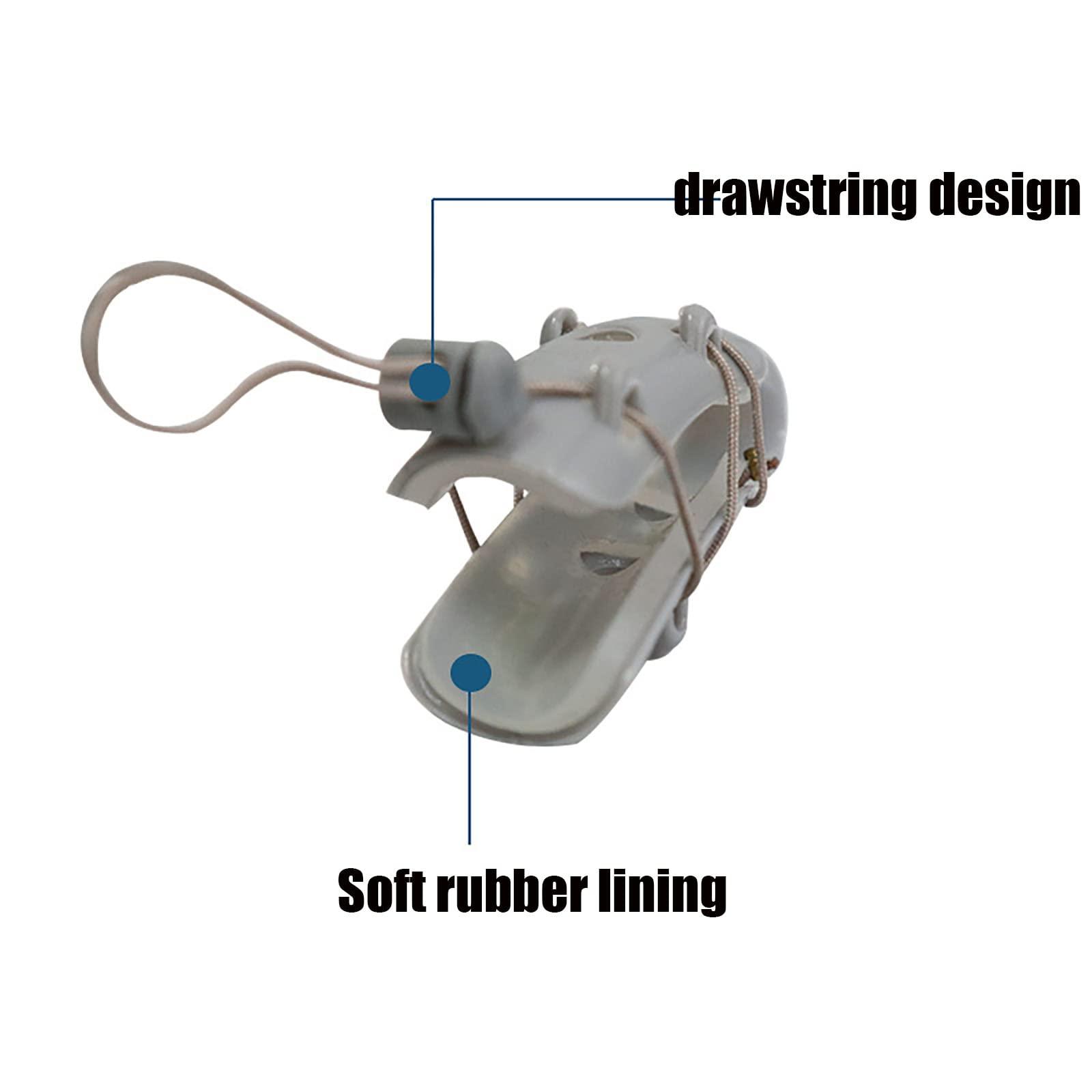 HAILM HAILM Adjustable Finger Fixation Splint, Knuckle Fracture Protection Sleeve, Hand Bone Clip Protection Fingertip Fixation Belt,S