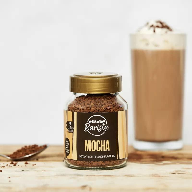 Beanies Coffee Co Beanies Flavoured Instant Coffee PICK ANY 3 Jars (50g) from 50+ Flavours Inc. Turkish Delight, Chocolate Orange, Chai Latte, Cookie Dough, Hazelnut, Caramel, Vanilla and More