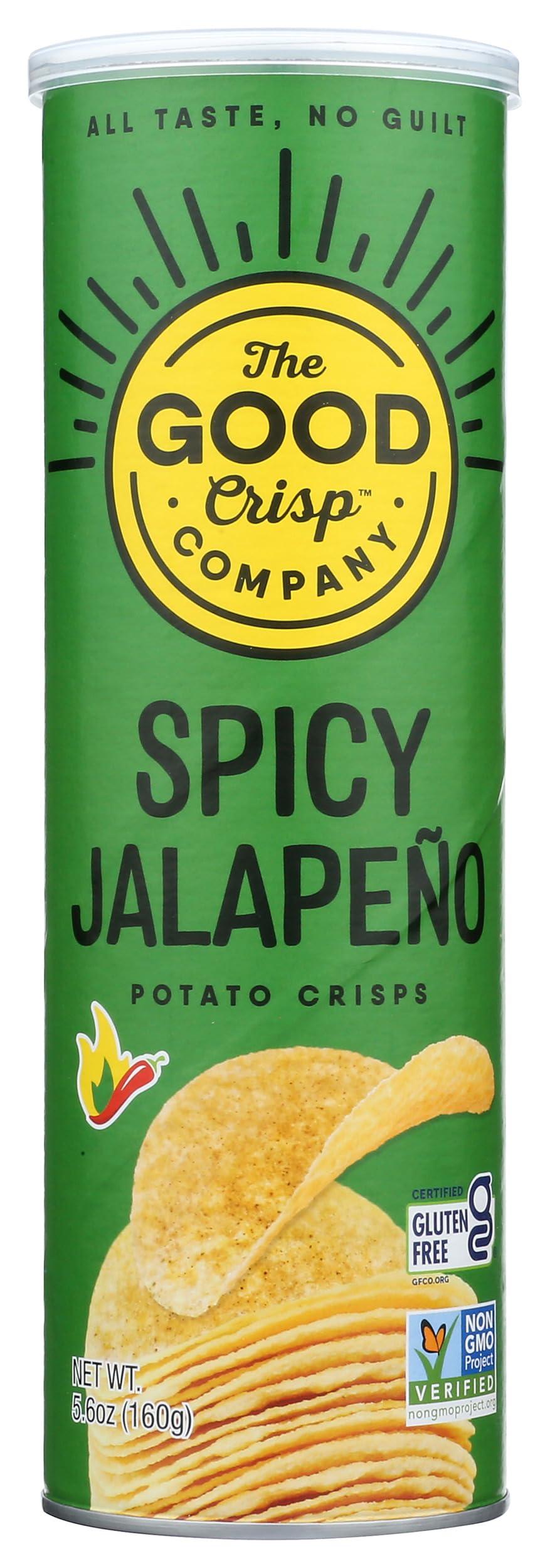 The Good Crisp Company THE GOOD CRISP COMPANY Spicy Jalapeno Potato Crisps, 5.6 OZ