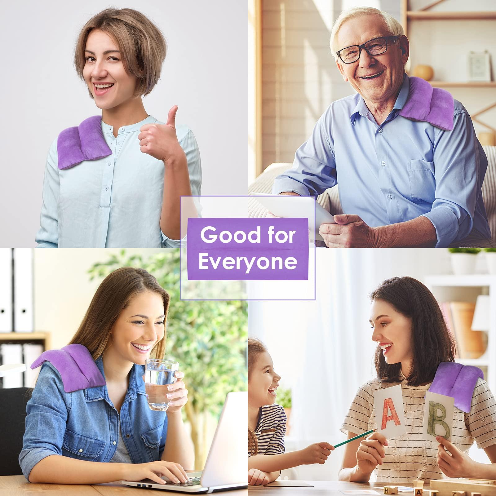 Atsuwell Microwave Sleep Eye Mask and Heating Pad Both for HEATTherapy and Cold Compress