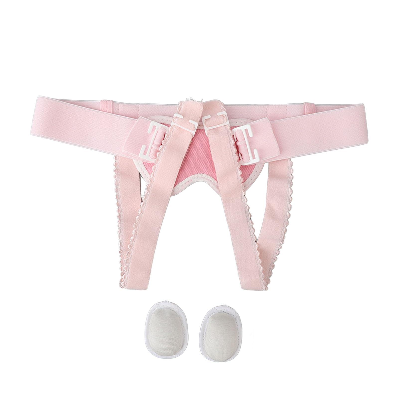 Semme Baby Inguinal Hernia Belt,High Elasticity Adjustable Size Compression Baby Umbilical Inguinal Hernia Strap for Hernias Care,Suitable for Infants and Young Children