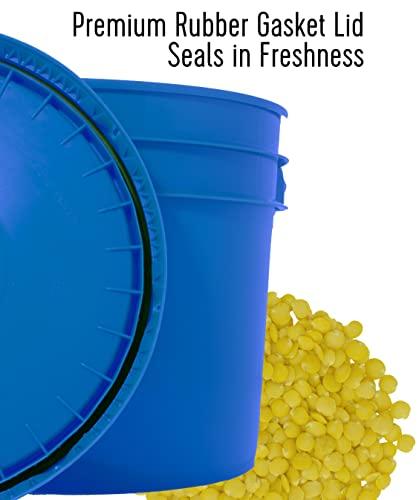 Palouse Brand Green Lentils | 25 LBS | Emergency Food Storage Bucket | Non-GMO | Vegan | Bulk