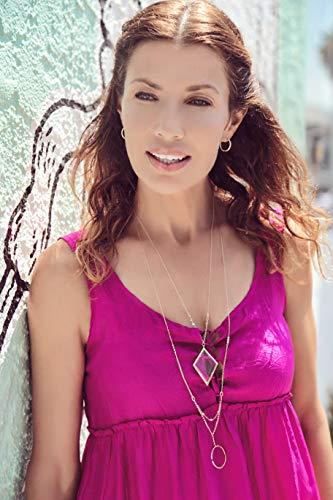 Moderne Monocle Moderne Monocle Necklace Magnifier Pendant Necklace. Stylish Alternative to Reading Glasses. Emmeline Silver