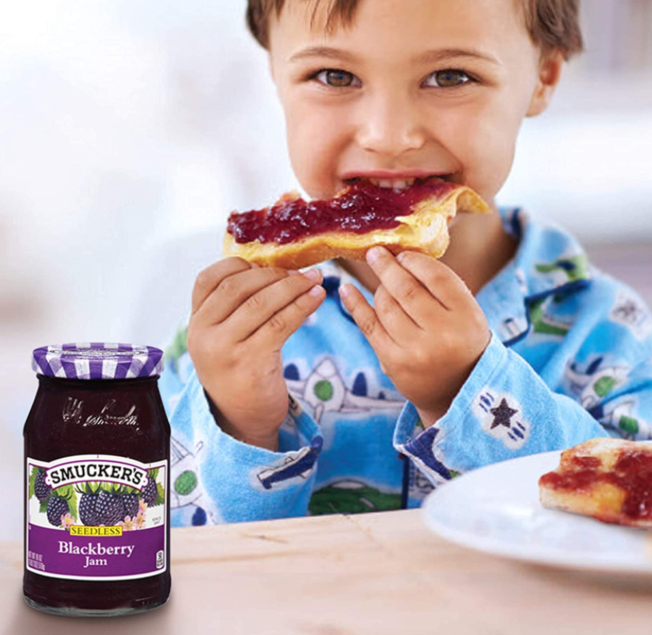 Smucker\'s Smucker\'s Seedless Blackberry Jam, 12 Ounces