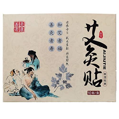 MAIKUNI Moxibustion Patches, Moxa Patch, Self-Heating pad (10Packs/Box)