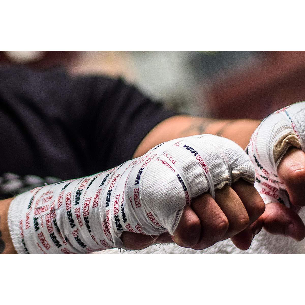 WAR Brand Tape WAR Tape Easy Tear Athletic Fight Tape (12 Rolls) 1.0\" One Inch | Hand Finger Wrist Wrap | for Boxing BJJ Crossfit