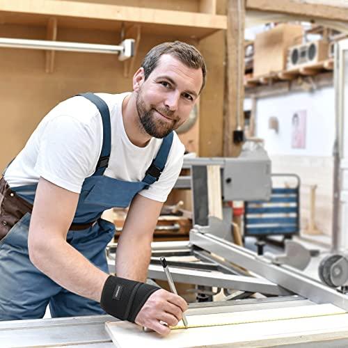 CERBONNY CERBONNY Carpal Tunnel Wrist Brace ,2Pack Wrist Support Brace Adjustable Wrist Strap Reversible Wrist Brace for Sports Protecting/Tendonitis Pain Relief/Carpal Tunnel/Arthritis-Right&Left