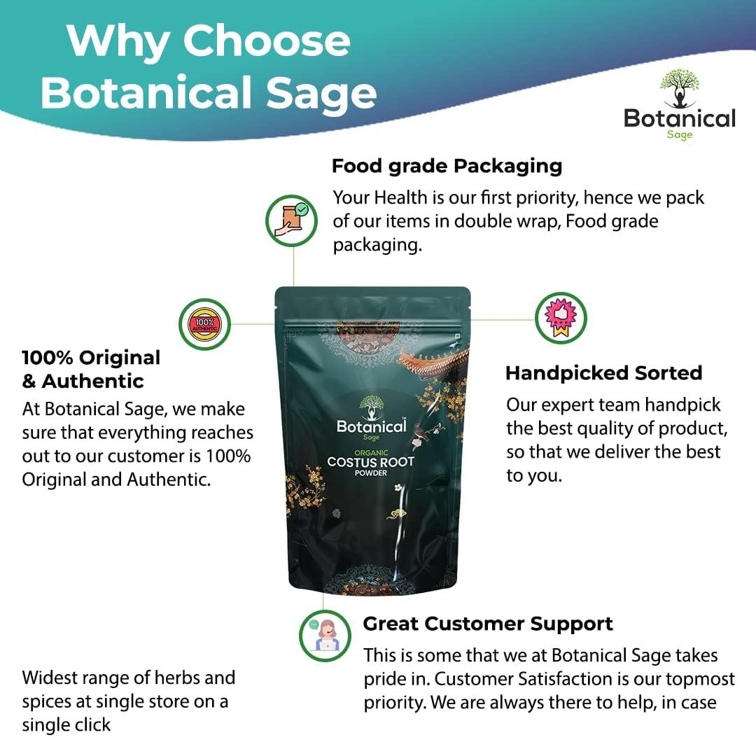 Generic SUP Costus Root Powder 100g | Qust Al Hind | Indian Costus Root