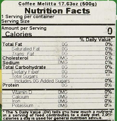 Melitta Melitta Traditional Coffee, Café Tradicional, 1.1 lb