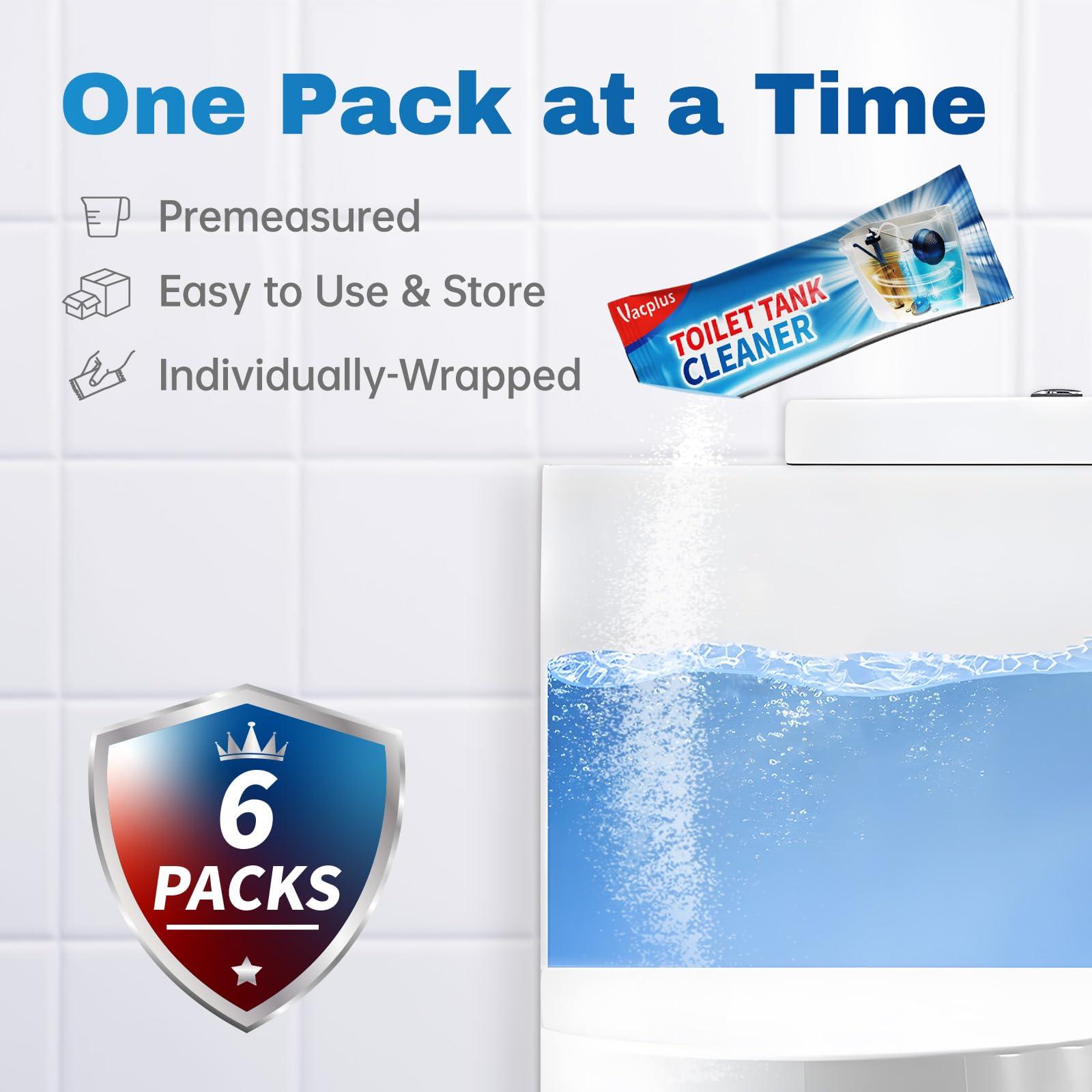 Vacplus Vacplus Toilet Tank Cleaner, 6 Pack, Automatic Toilet Descaler, Toilet Mold Remover, Toilet Bowl Cleaners Remove Rust