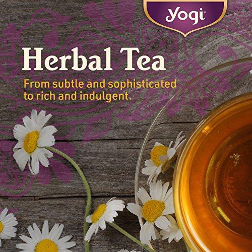 Yogi Yogi Tea Purely Peppermint Tea - 16 Tea Bags per Pack (4 Packs) - Caffeine-Free, Organic Peppermint Tea Bags - Offers Digestive Support - Made from Organic Peppermint Leaves